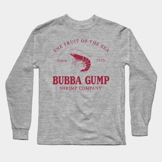 Bubba Gump Shrimp Company Long Sleeve T-Shirt by taymab